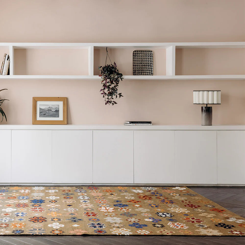 Millefleurs Rug - 120x180cm by Le Monde Sauvage