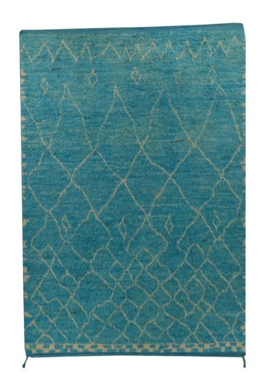 Berber Rug Turquoise - 297×256cm by Mohebban