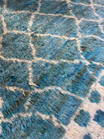 Berber Rug Turquoise - 297×256cm by Mohebban