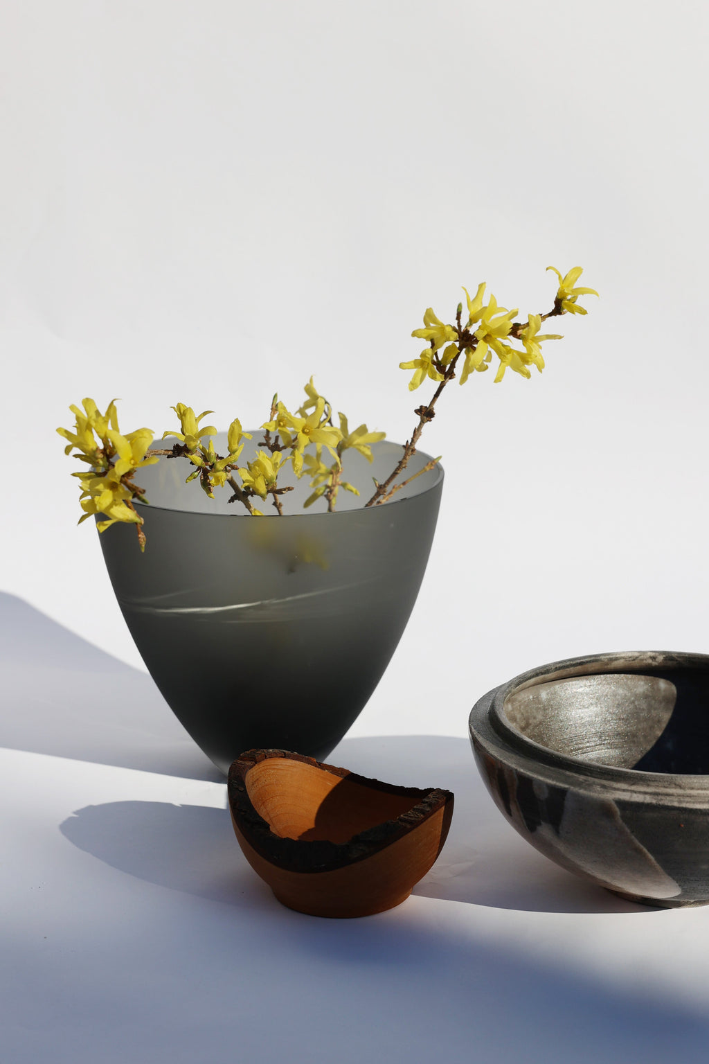 Handcrafted Butterfly Raku Vessel by Utopia & Utility