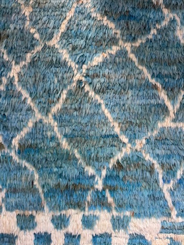 Berber Rug Turquoise - 297×256cm by Mohebban