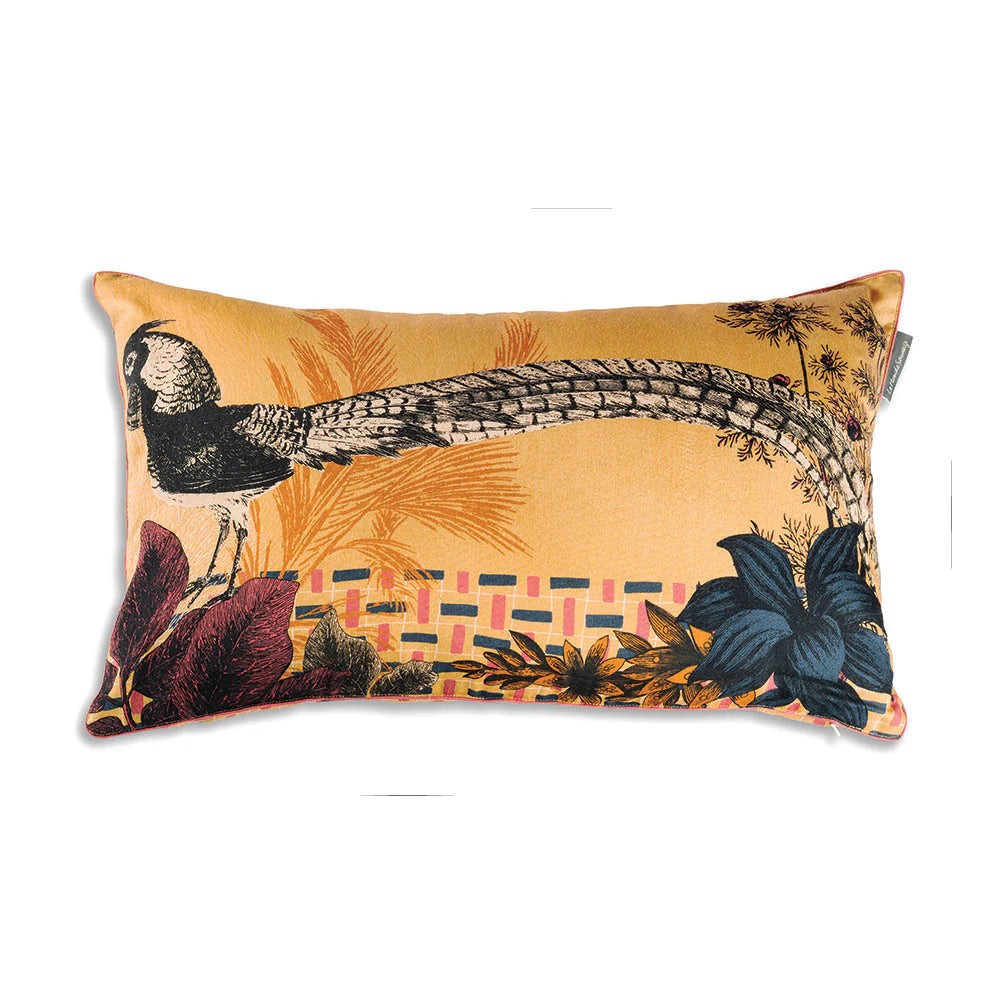 Bestiaire Cushion Hocco by Le Monde Sauvage