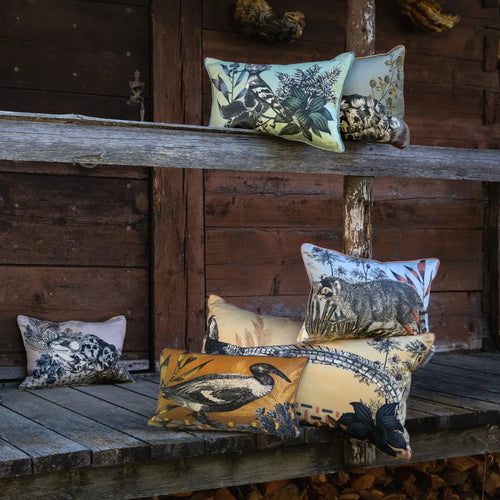 Bestiaire Cushion Daffy by Le Monde Sauvage