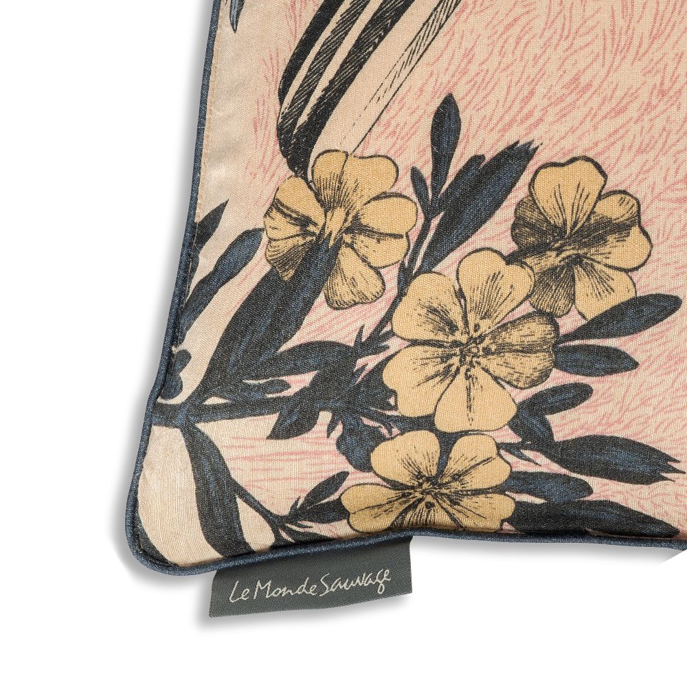 Bestiaire Cushion Léon by Le Monde Sauvage