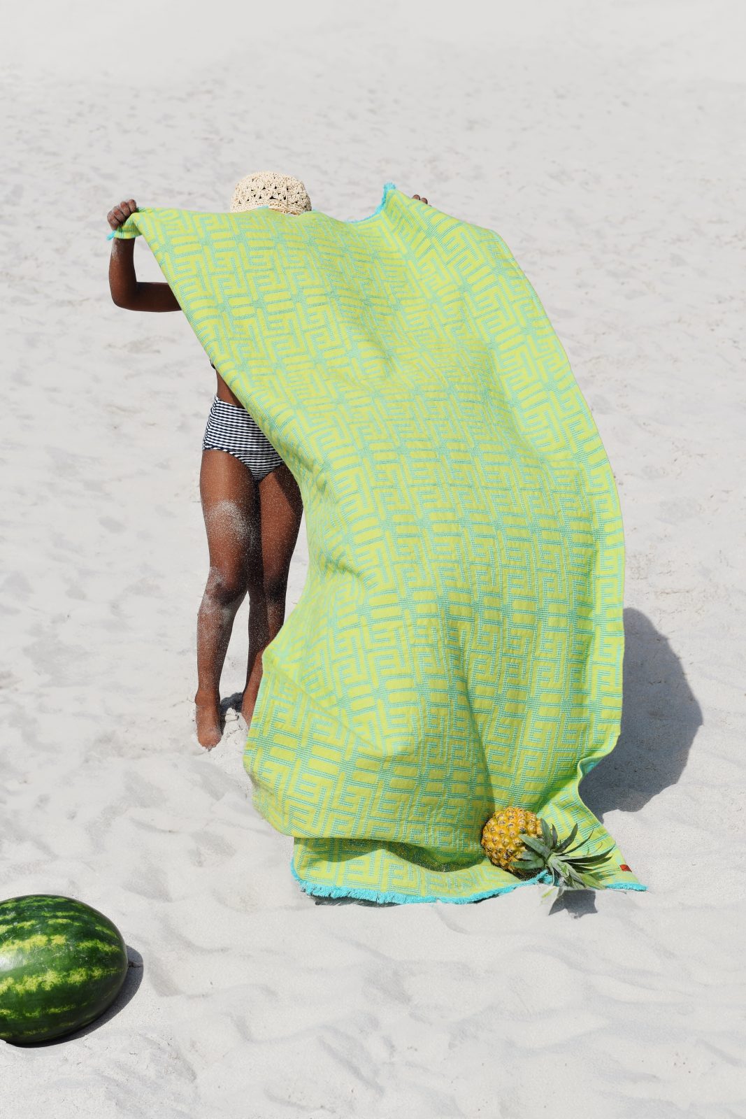 Kuba Summer Beach Towel by African Jacquard