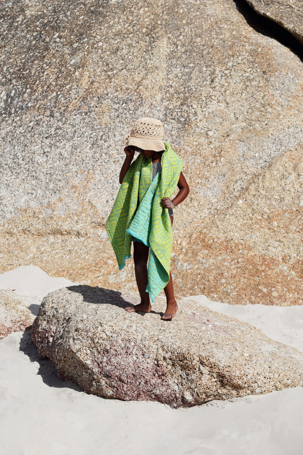 Kuba Summer Beach Towel by African Jacquard