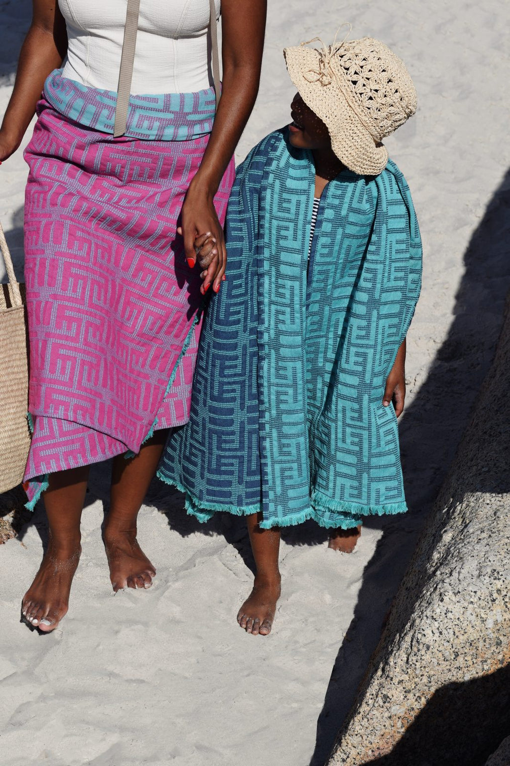 Kuba Summer Beach Towel by African Jacquard
