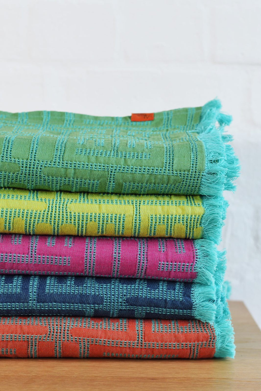 Kuba Summer Beach Towel by African Jacquard