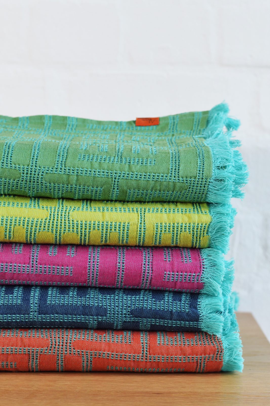 Kuba Summer Beach Towel by African Jacquard