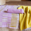 Domino Throw Blanket by Arcolaio