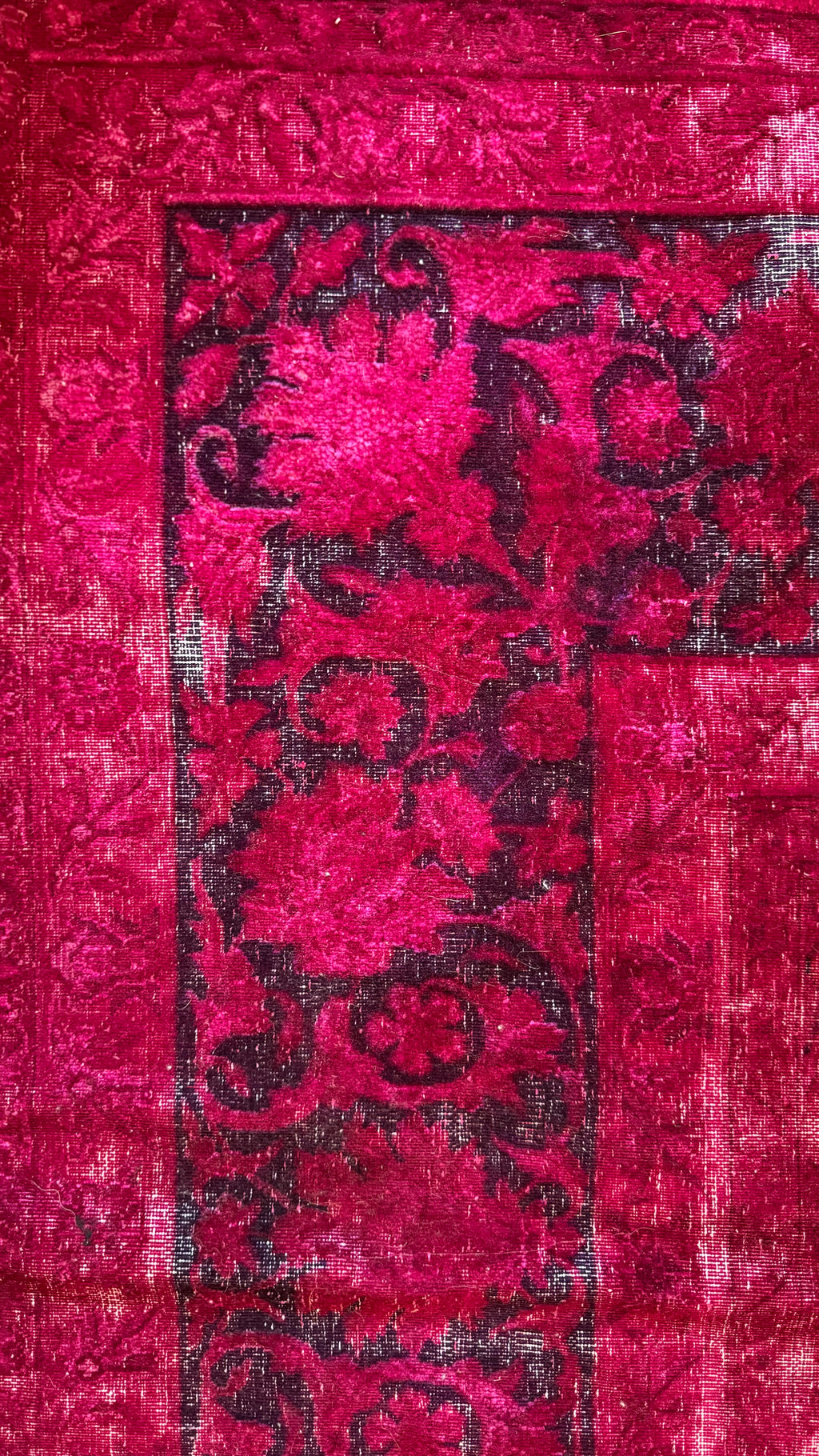 Vintage Fuchsia Turkish Rug - 505x303cm by Mohebban