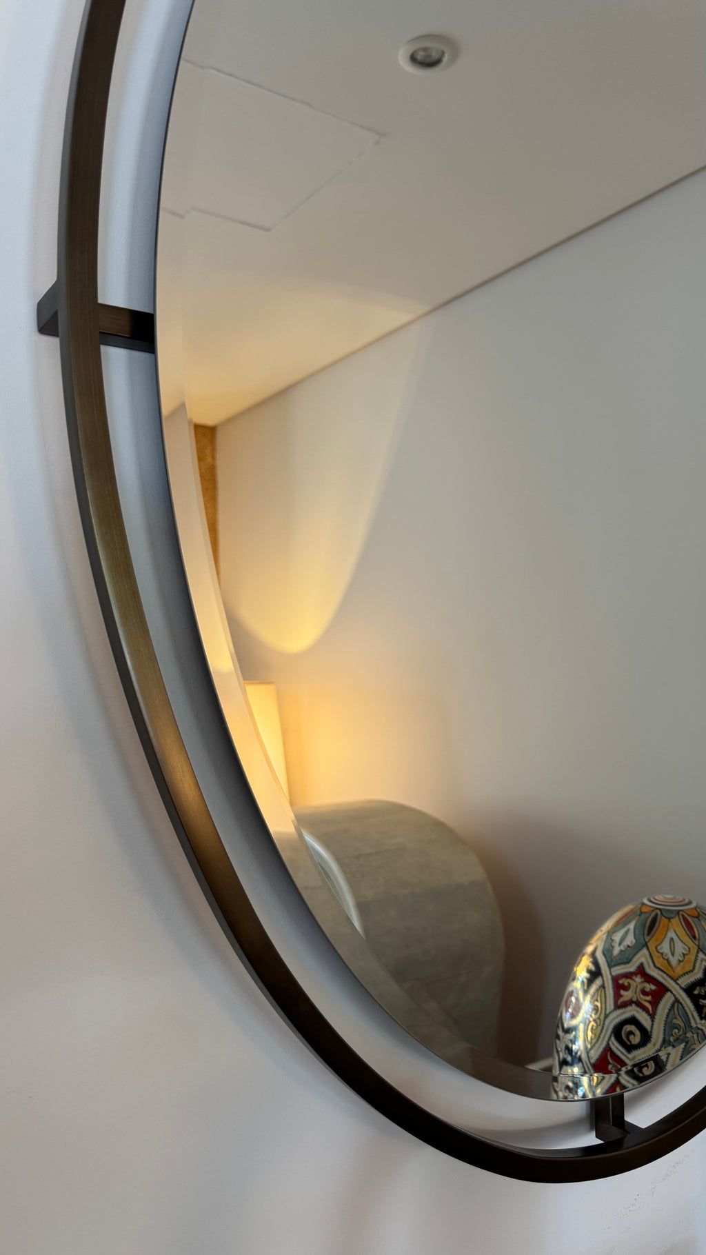 Gordone Oval Mirror by RV Astley