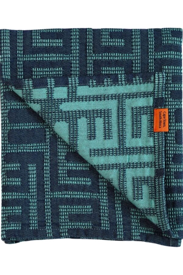 Kuba Summer Beach Towel by African Jacquard