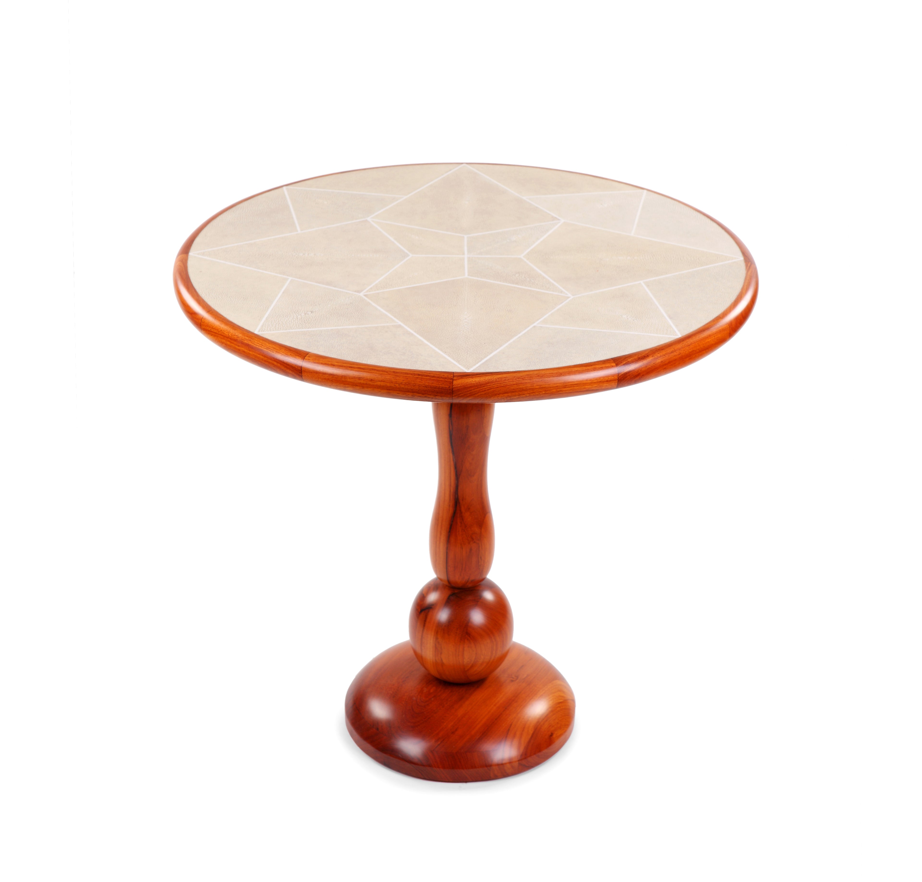 Rosace Shagreen Table by La Galuche