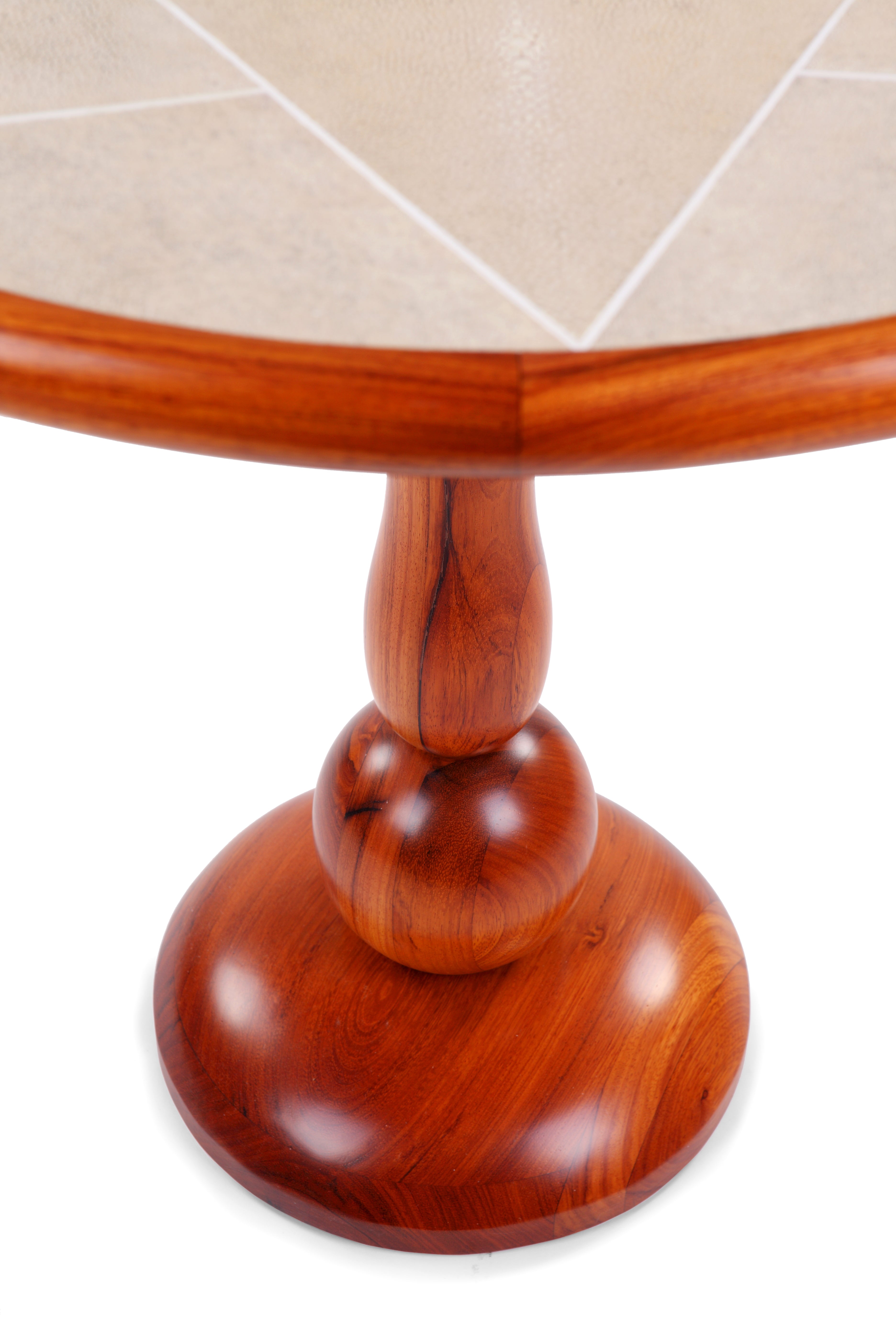 Rosace Shagreen Table by La Galuche