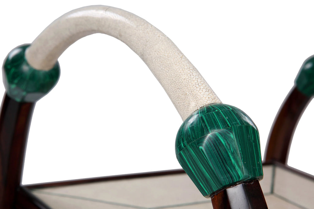 Clement Shagreen Side Table by La Galuche