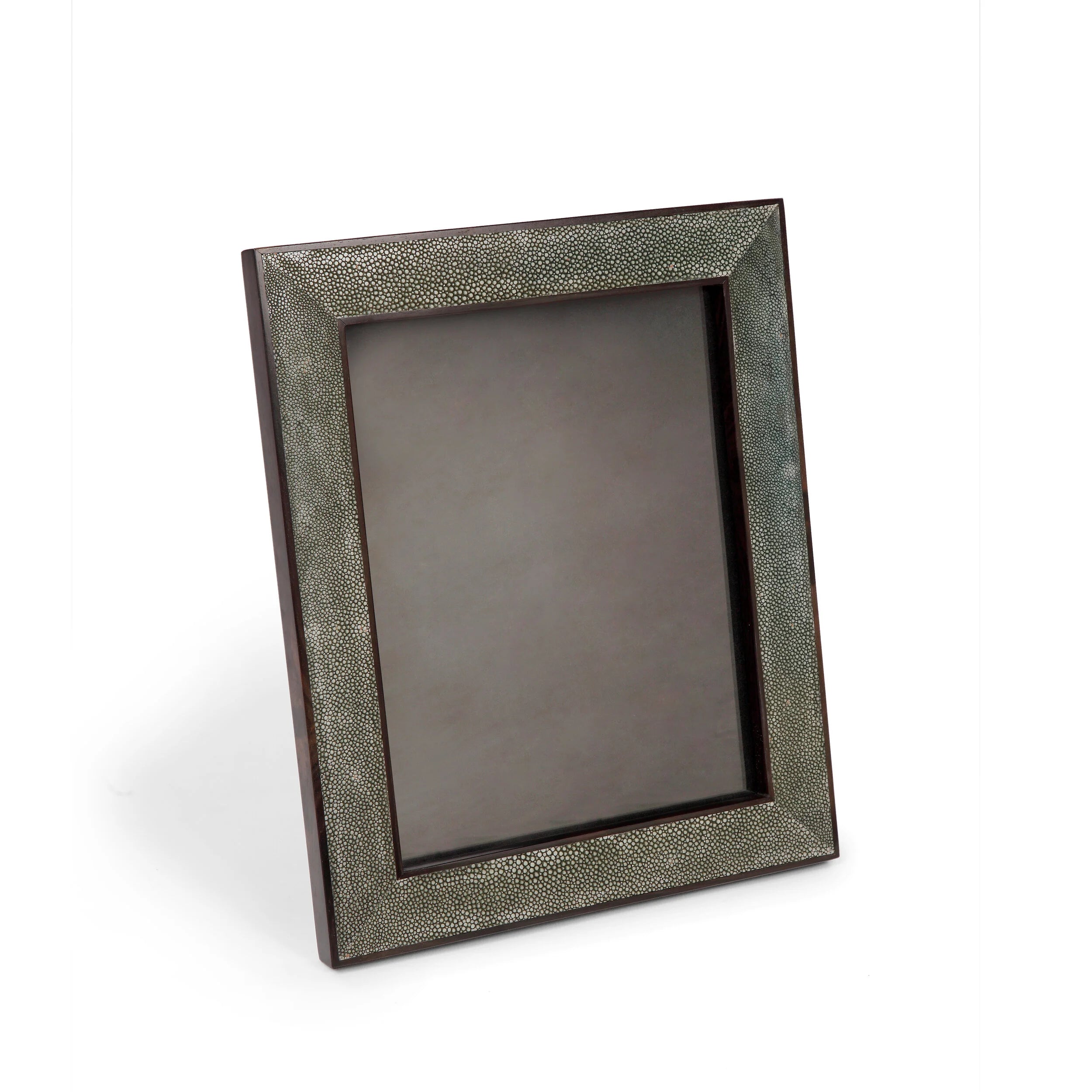 Luxury Shagreen Photo Frame with Ebony (8x10") by La Galuche