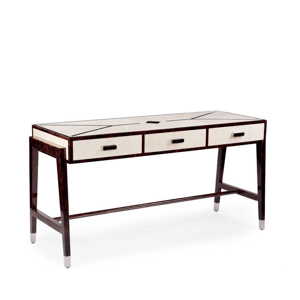 Art Deco Shagreen Desk by La Galuche