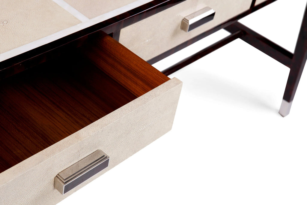Art Deco Shagreen Desk by La Galuche
