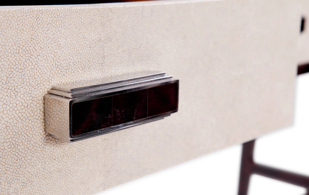 Art Deco Shagreen Desk by La Galuche