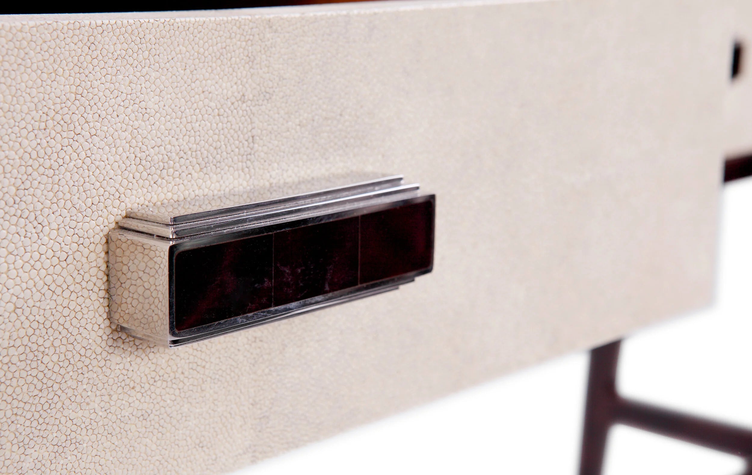 Art Deco Shagreen Desk by La Galuche