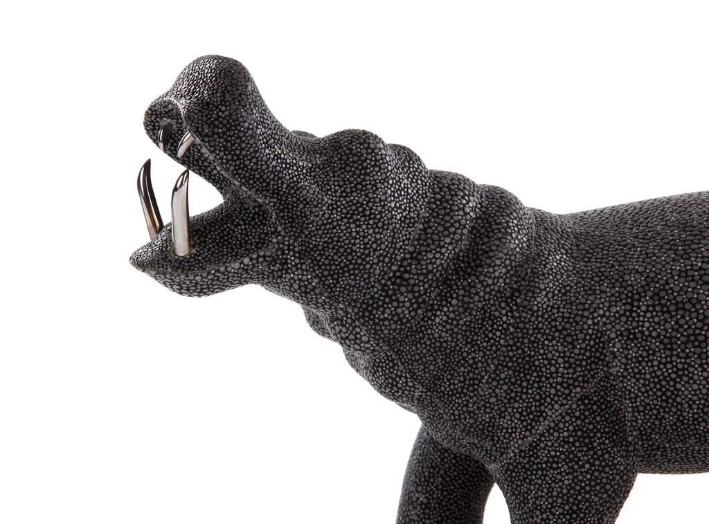 Le Petit Hippo in Shagreen by La Galuche