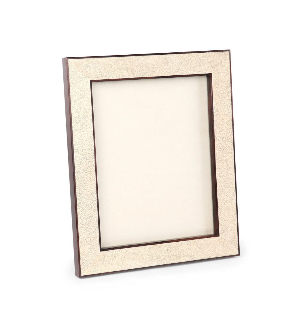 Luxury Shagreen Photo Frame with Ebony (8x10") by La Galuche