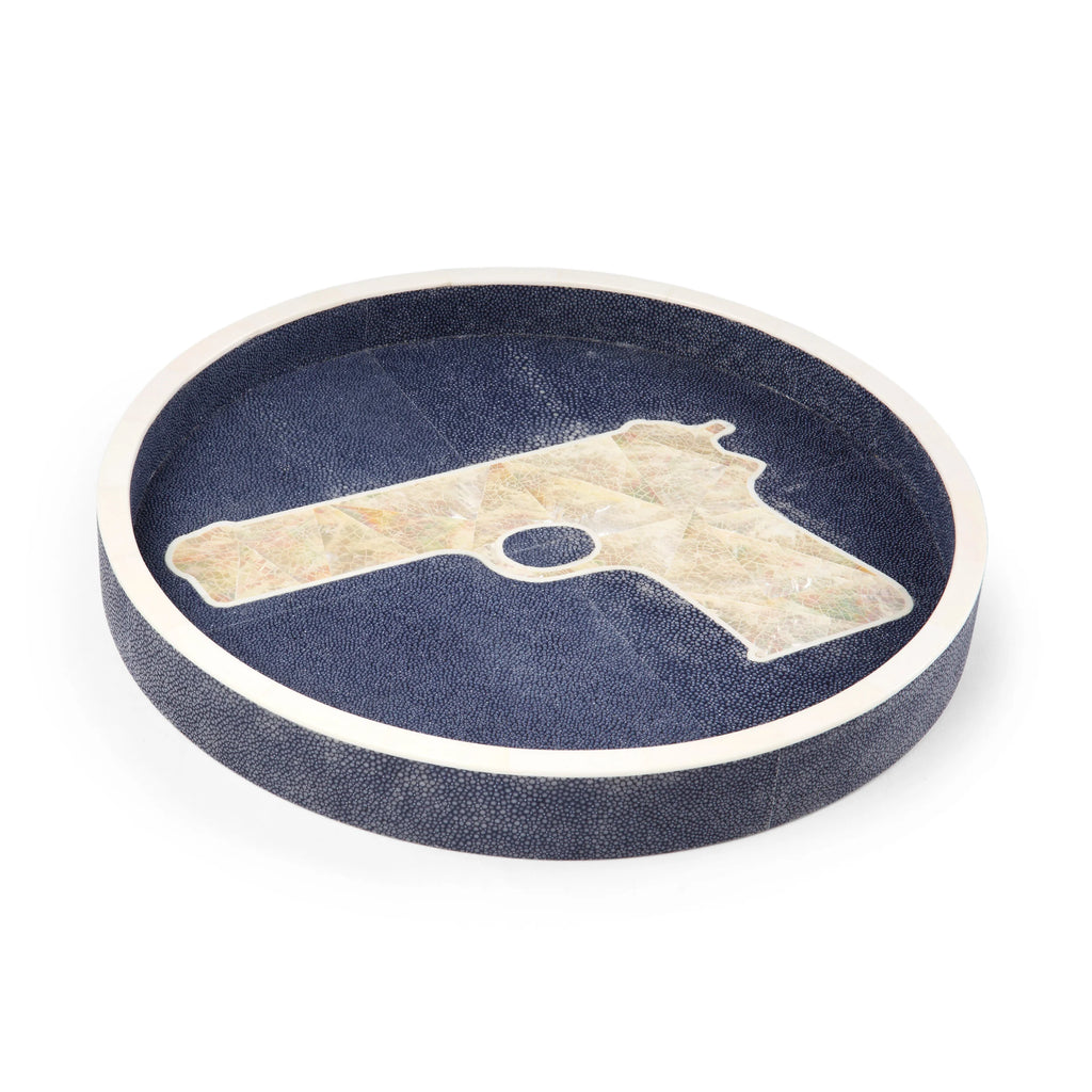 Shagreen Gun Tray by La Galuche