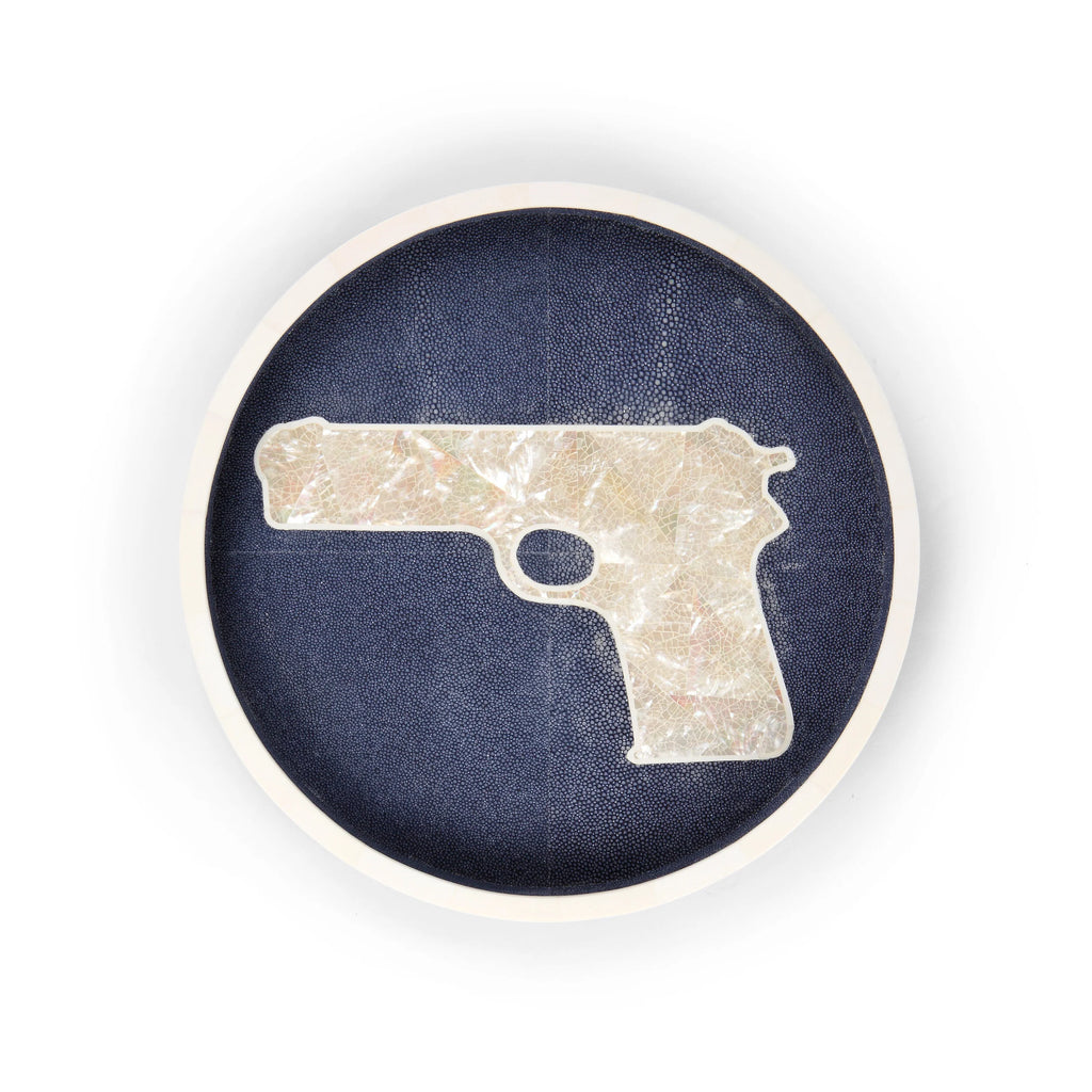 Shagreen Gun Tray by La Galuche