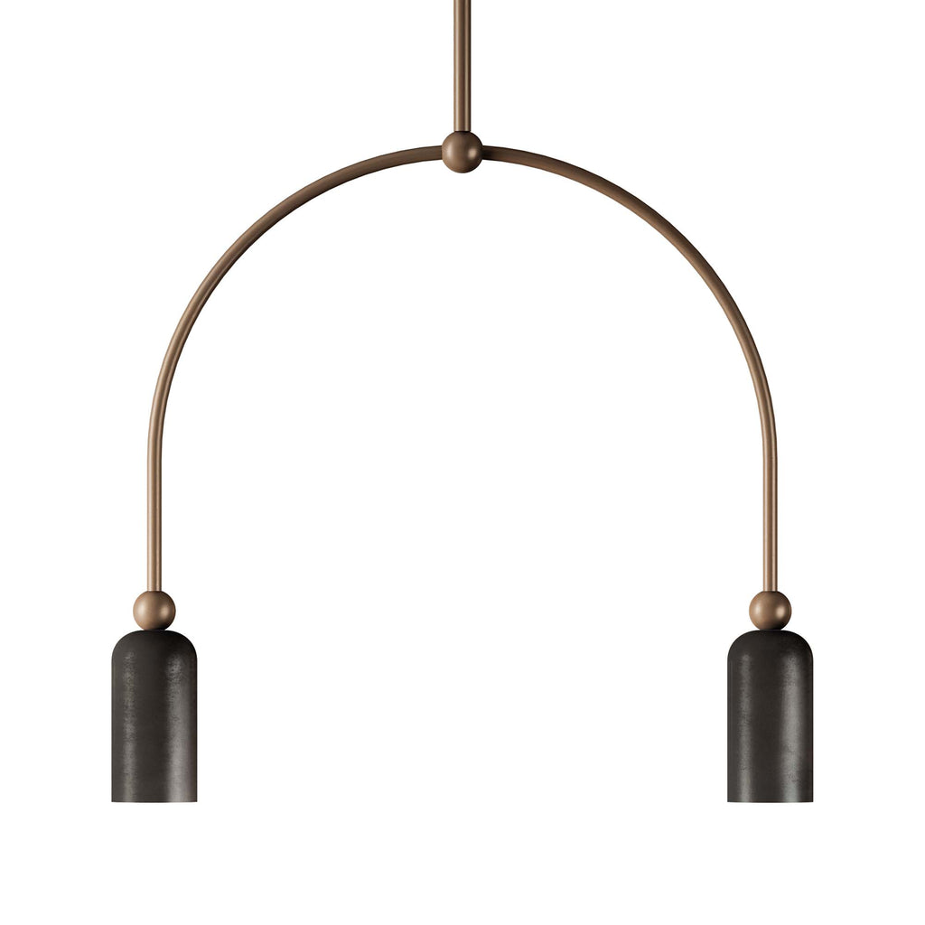 Madame Double Pendant Lamp by DT Studio for Il Fanale