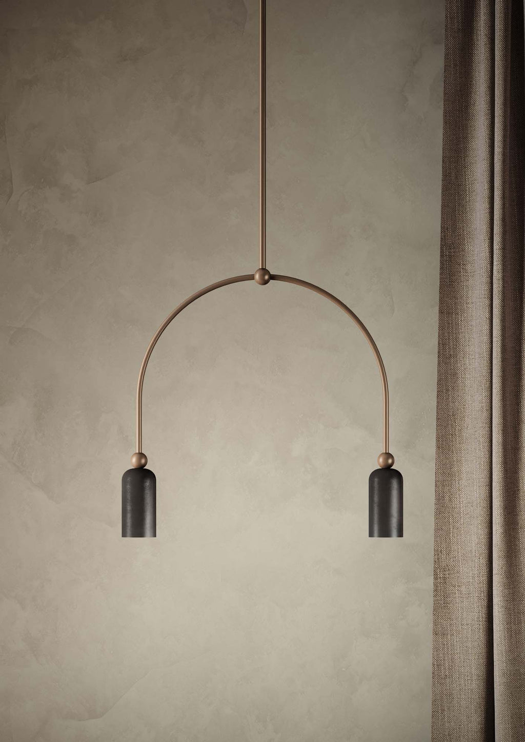 Madame Double Pendant Lamp by DT Studio for Il Fanale