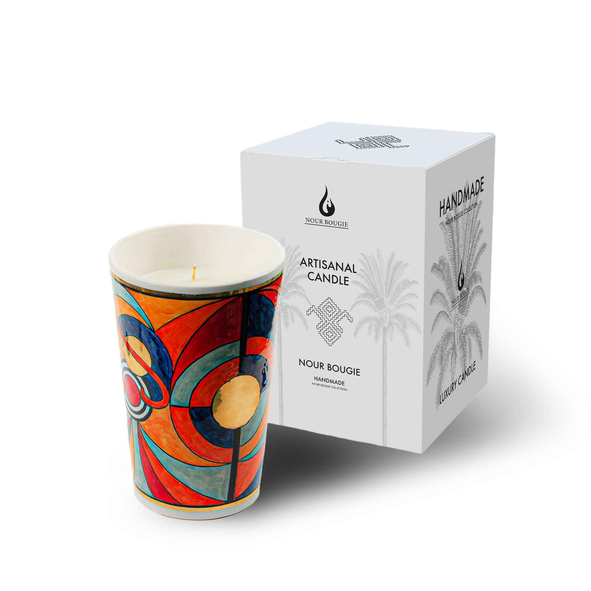 Ceramic Picasso Vase with Orange Blossom Scent