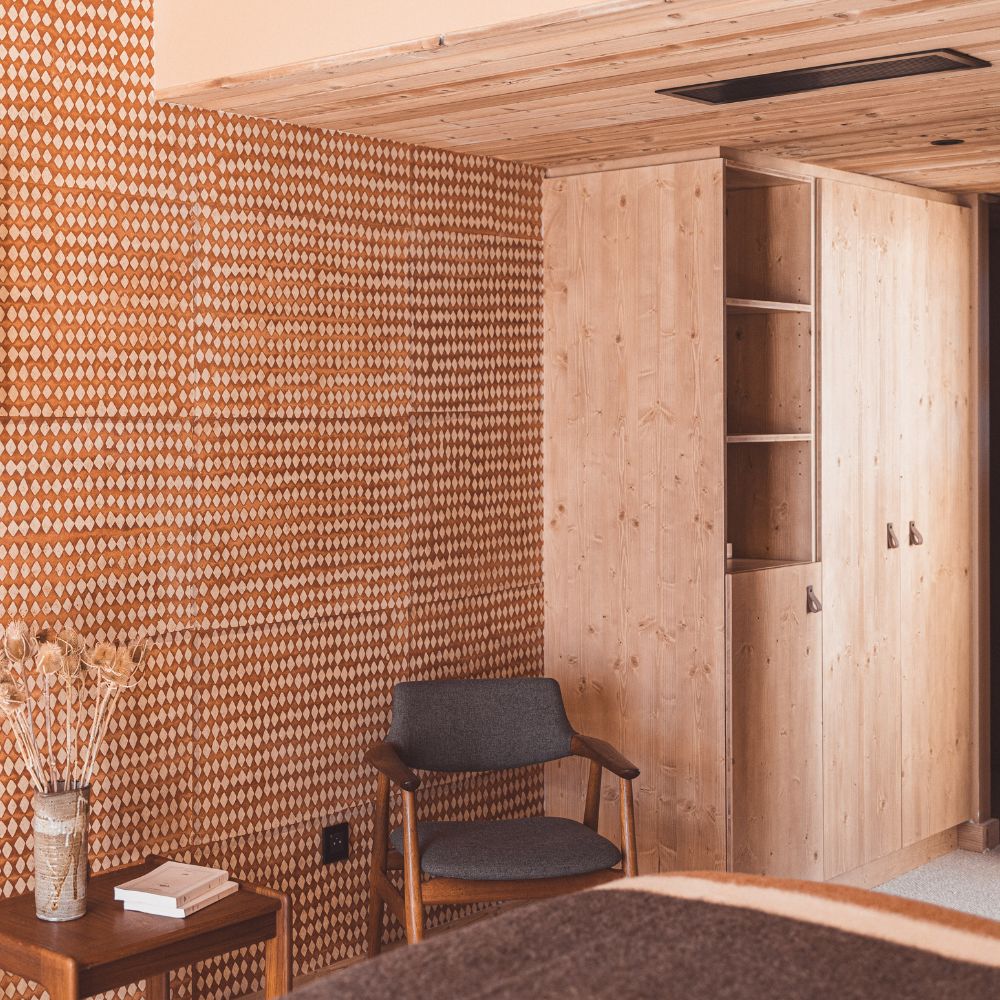 Handcrafted Batik Wallpaper - Rice Leaf Paper | Diamond