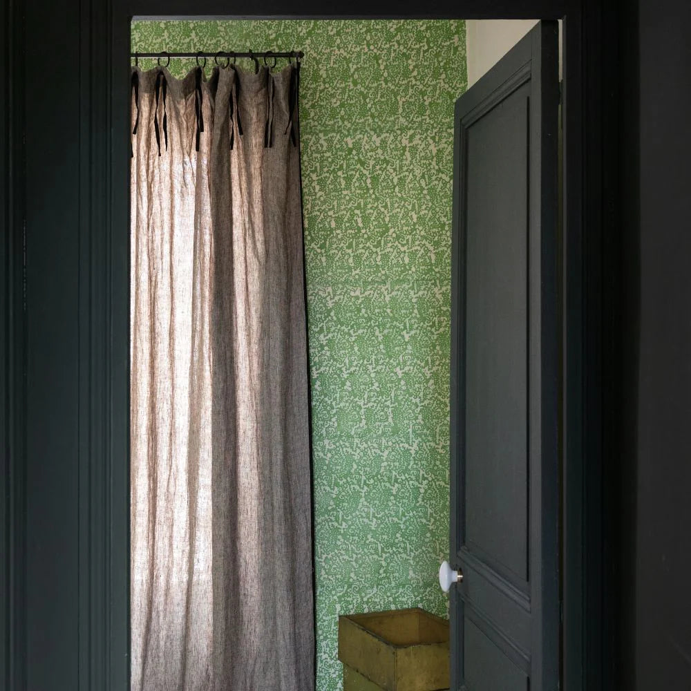 Handcrafted Batik Wallpaper | Liberty Mint by Le Monde Sauvage