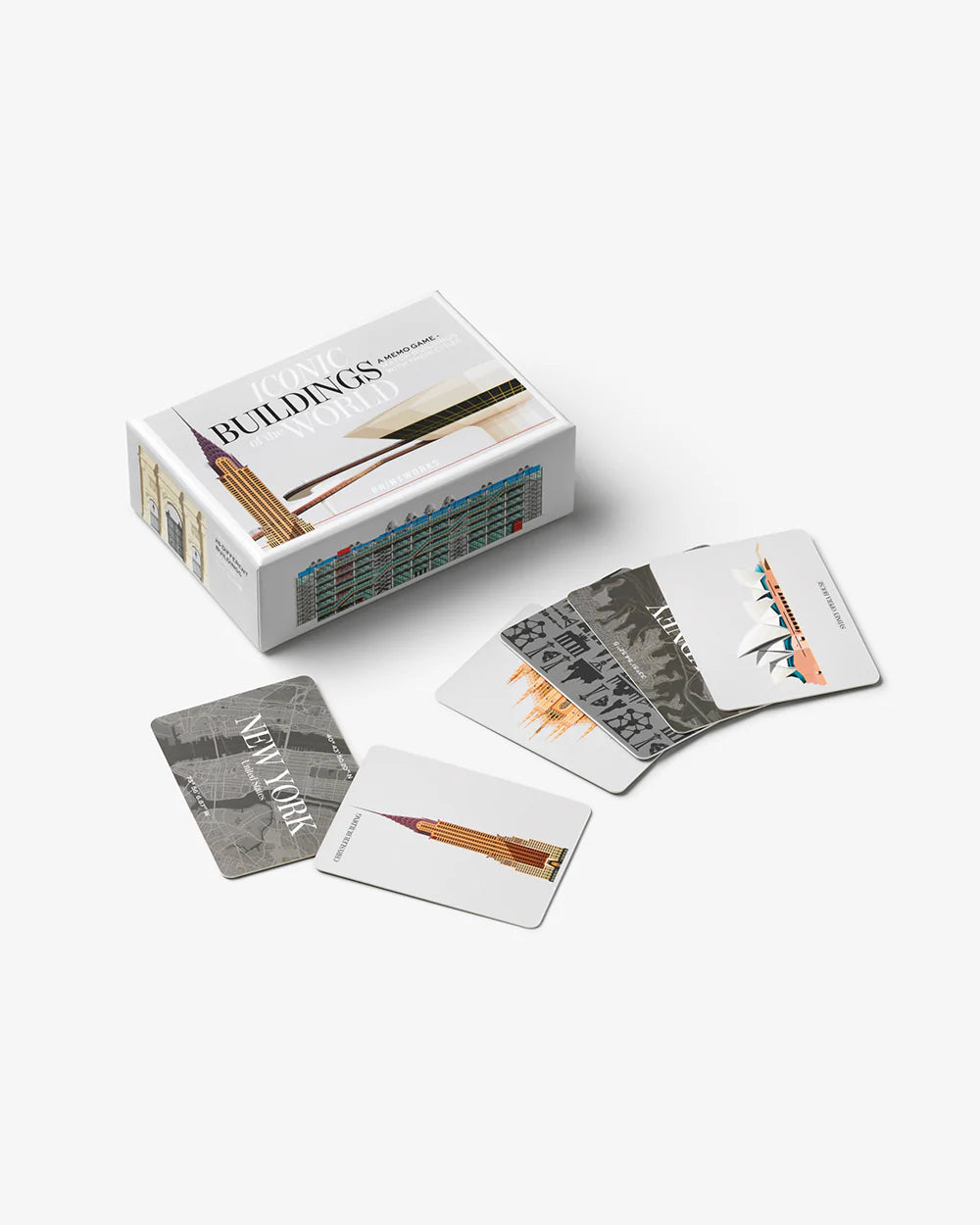 ICONIC BUILDINGS MEMO Game by Printworks