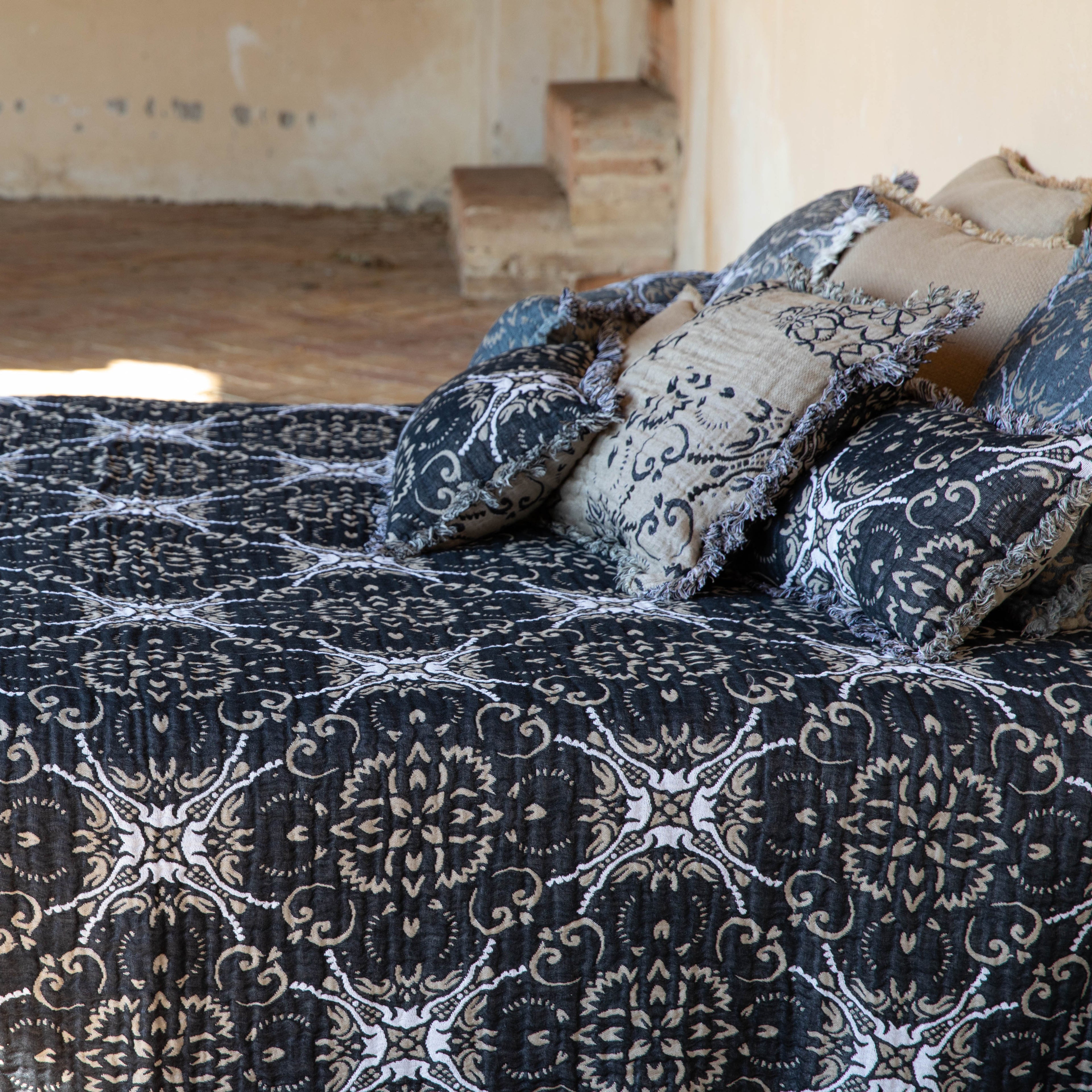 Raden Throw Blanket by Arcolaio