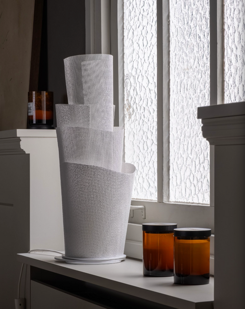 Blossom Table Lamp White by Teresa Sapey