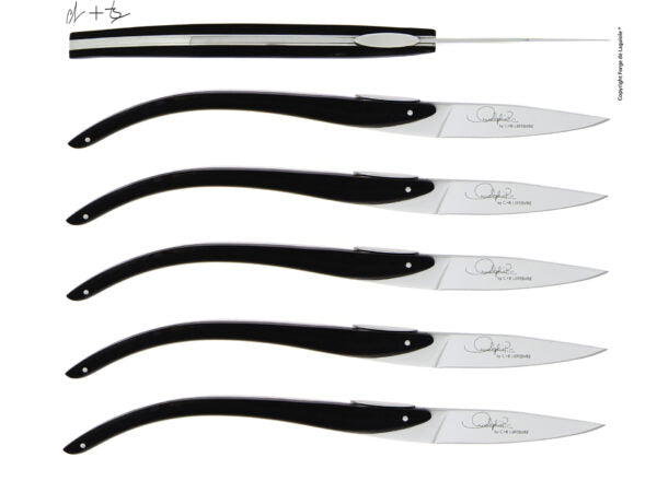 Anne-Sophie Pic Table Knives - Set of 6 by Forge de Laguiole