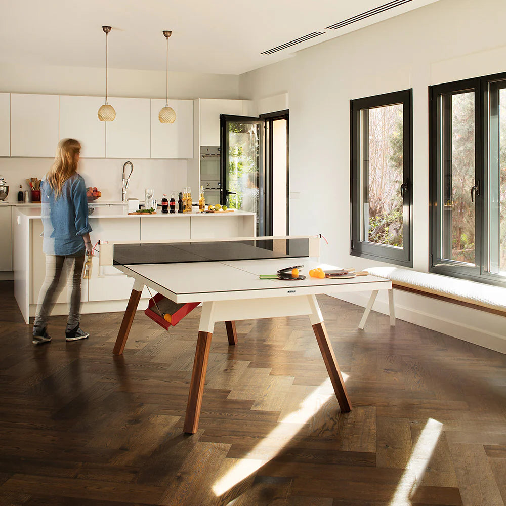 You and Me Ping Pong Indoor and Outdoor Table by Antoni Pallejà
