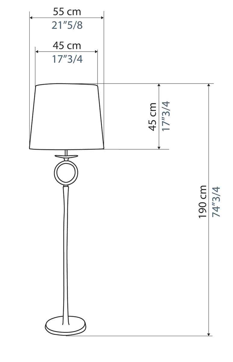 Diégo Floor Lamp by Objet Insolite