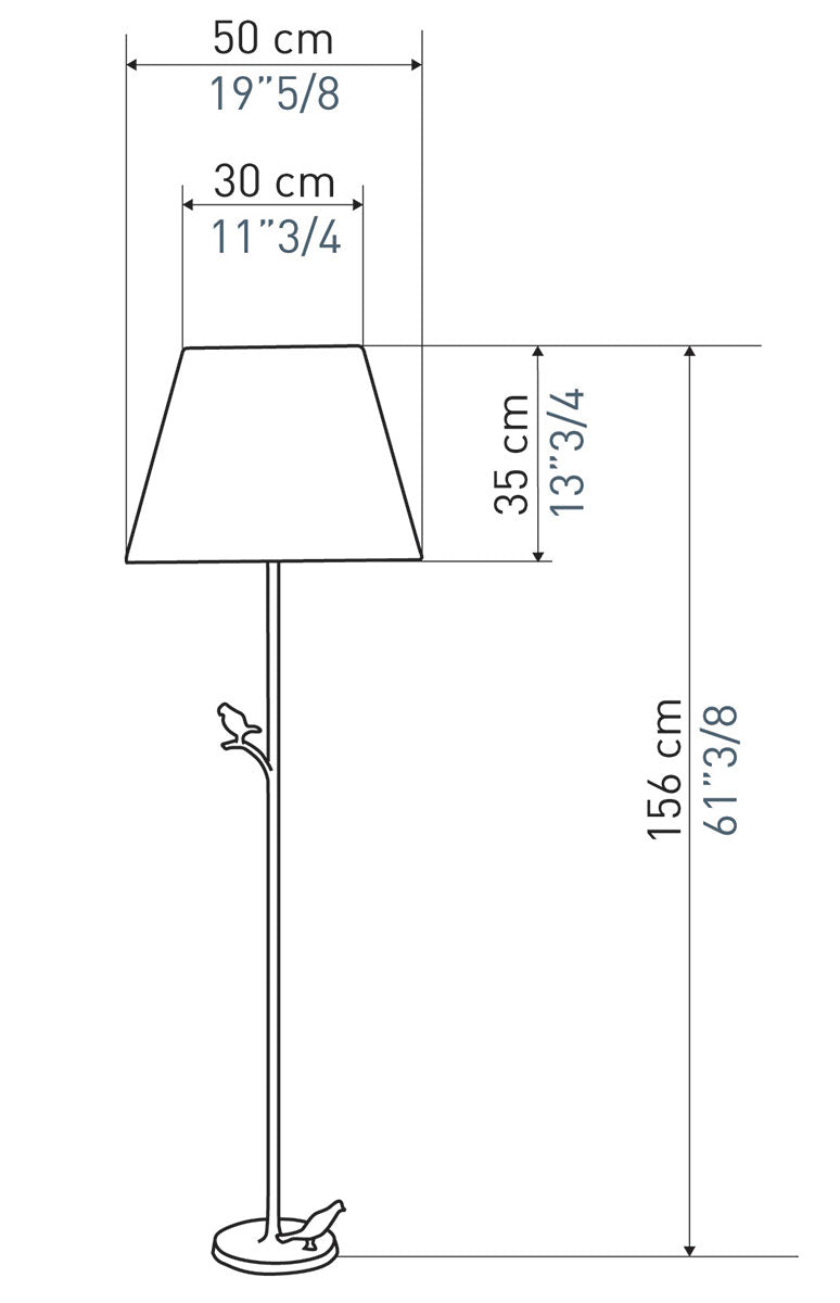 Plume Floor Lamp by Objet Insolite